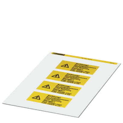 PHOENIX CONTACT - PHC0830463 PML-W301 (105X52) TARGHETTA SEGNALAZIONE