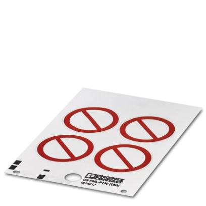 PHOENIX CONTACT - PHC1014217 US-PML-P100 (D50) CARTELLO DI DIVIETO