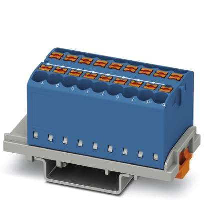 PHOENIX CONTACT PHC3273046 PTFIX 18X2,5-NS35 BU MORS. DI DISTRIBUZI