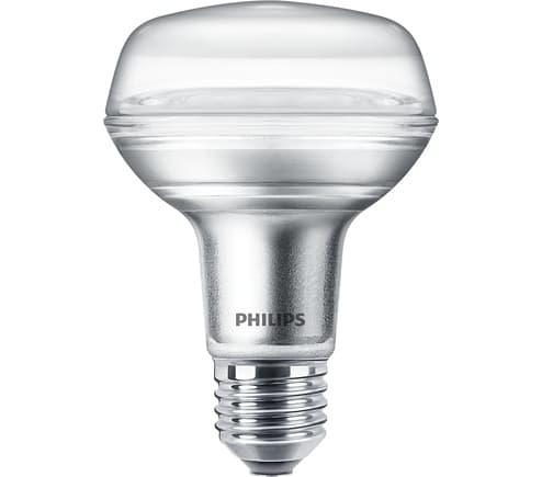 SIGNIFY ITALY SPA - PHLCLAR8010082736 CorePro, LED, R80, 100 W, E27, 2700 K, 670 lm, CRI 80, 15000 ore