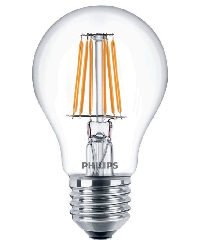 SIGNIFY ITALY SPA PHLPHILED60 CLA LEDBULB ND 7-60W E27 WW A60 CL