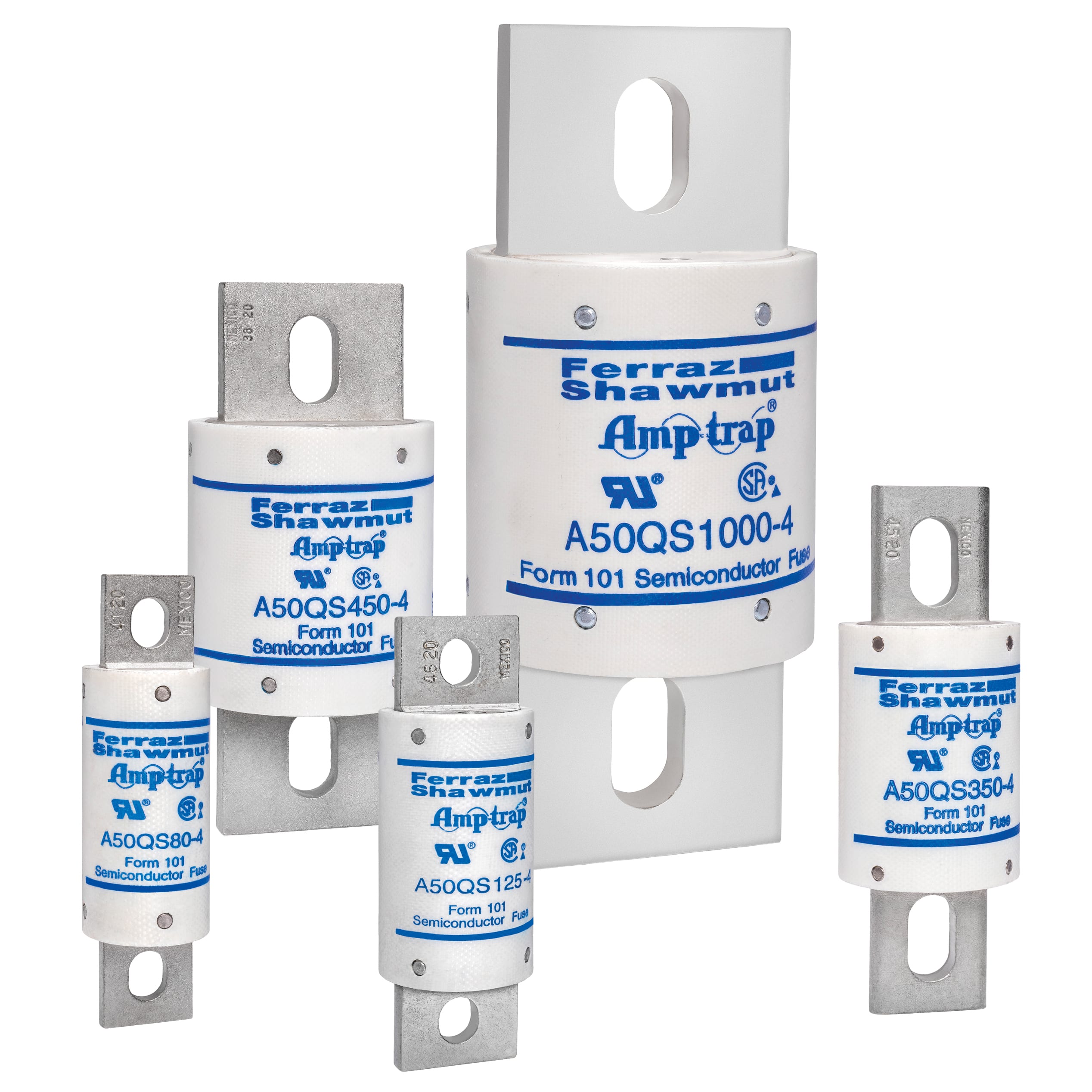 MERSEN ITALIA SPA XESA50QS250-4IL 500V 250A SEMICONDUCTOR FUSE