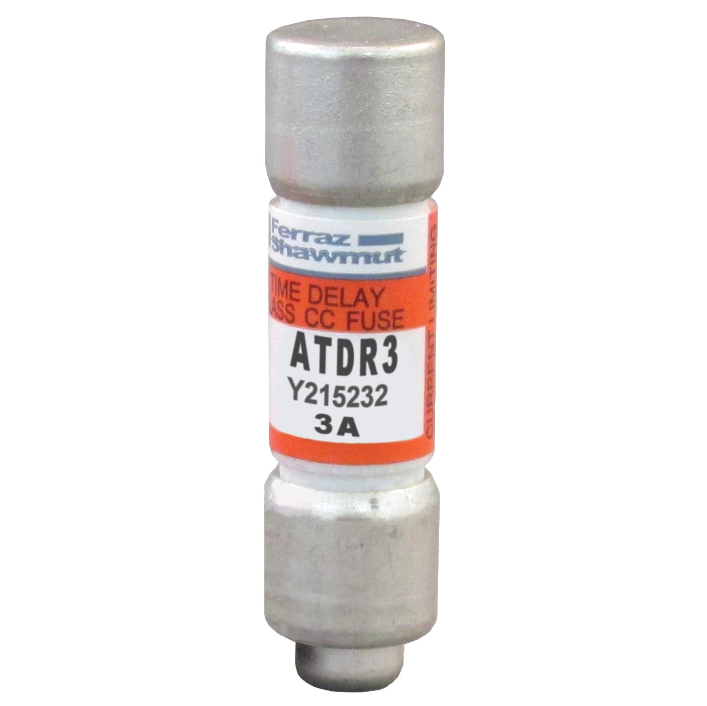 MERSEN ITALIA SPA XESATDR3 FUS. ATDR (CLASS CC TD) 600VAC/300VDC 3A