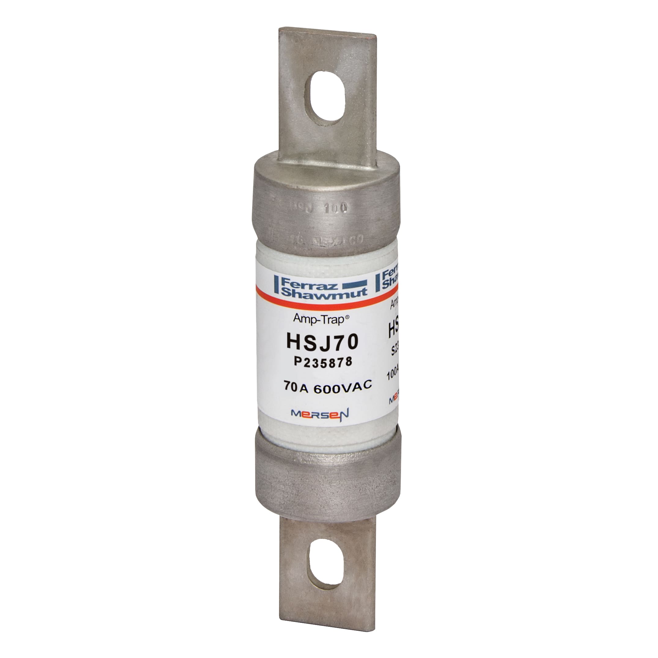 MERSEN ITALIA SPA XESHSJ70 FUS. HSJ (HIGH SPEED CLASSE J) 600VAC 70