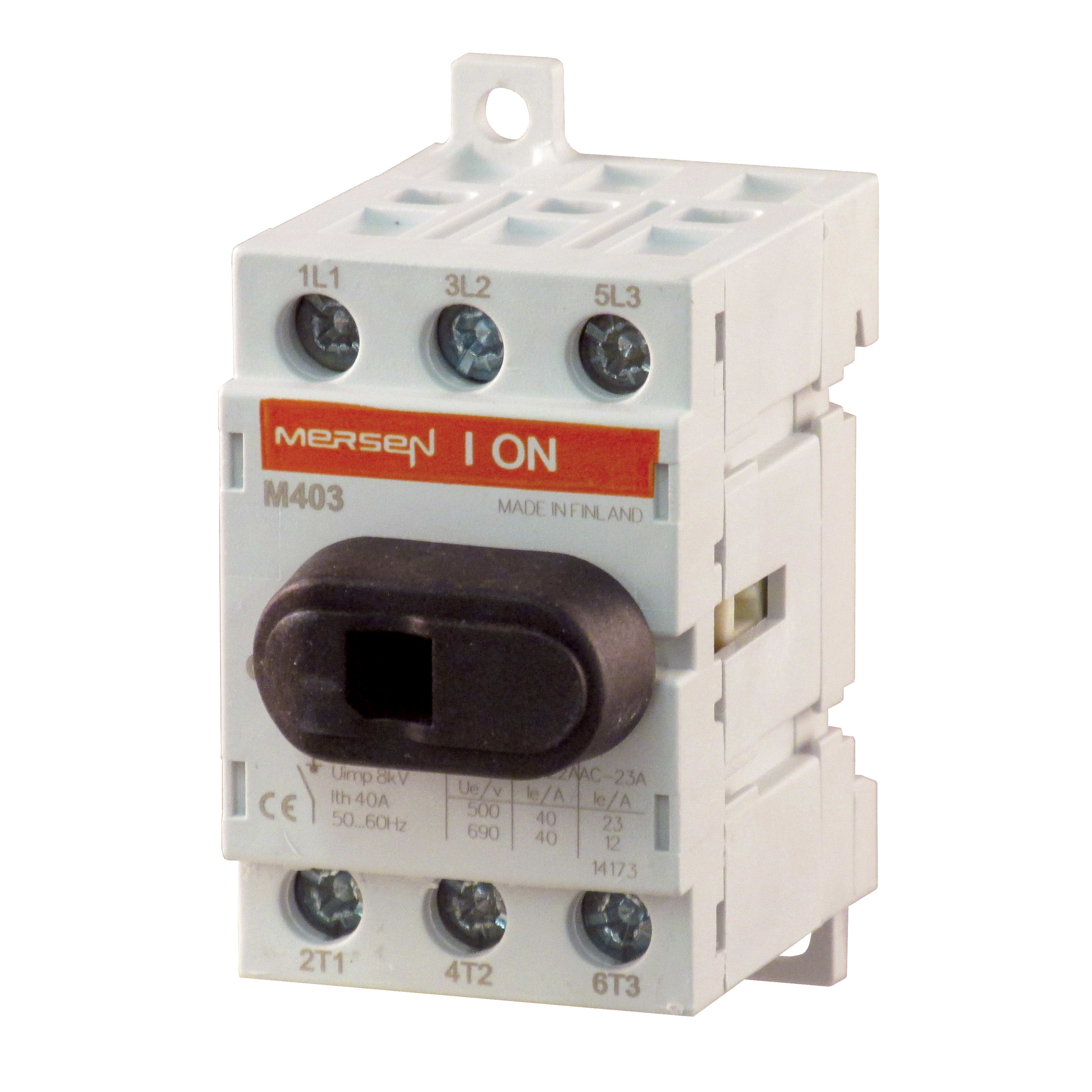 MERSEN ITALIA SPA XESM403 IEC UL508 SWITCH 40A 3P