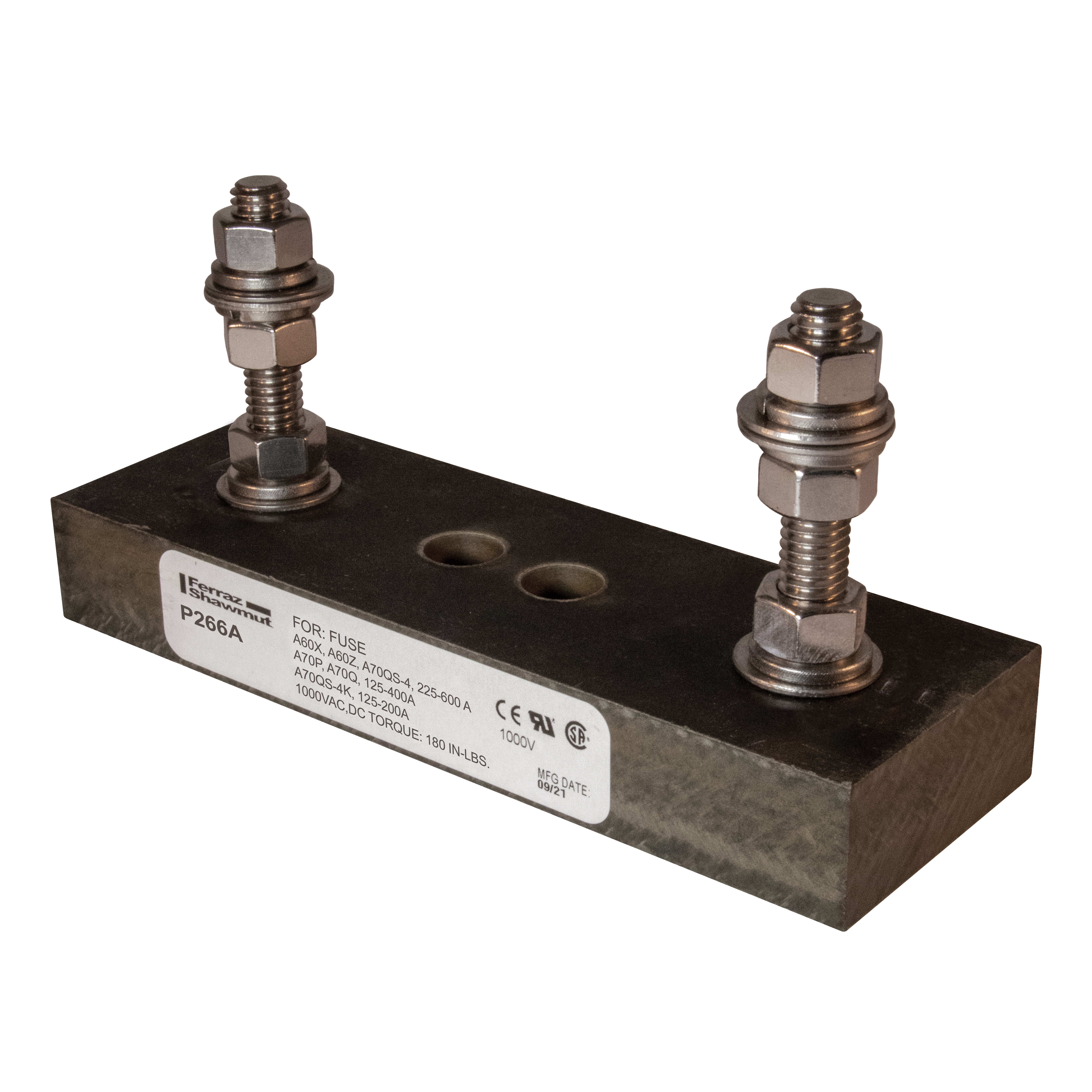 MERSEN ITALIA SPA XESP266A 97439-SEMICOND FUSEBLK