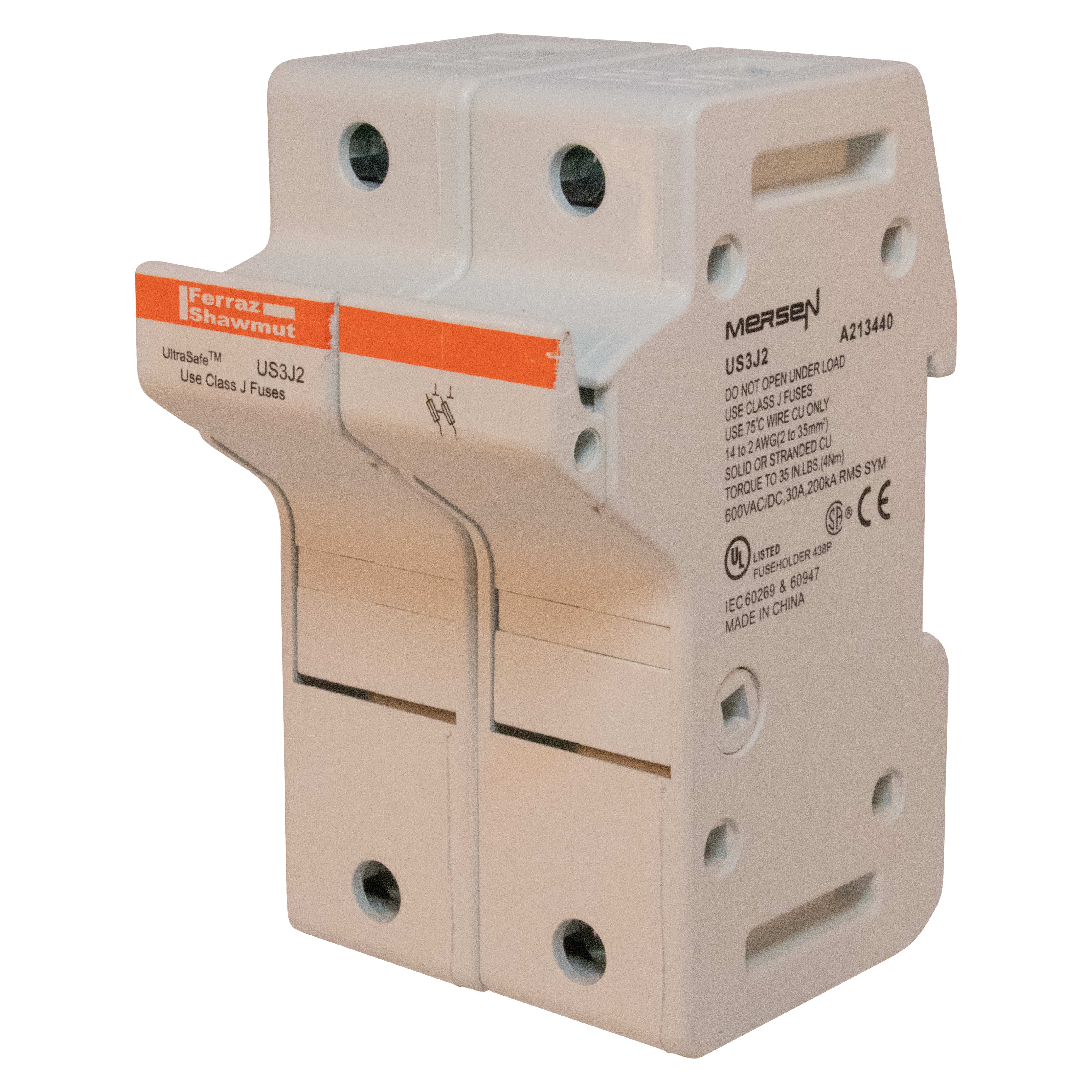 MERSEN ITALIA SPA XESUS3J2 30A J 2P ULTRASAFE