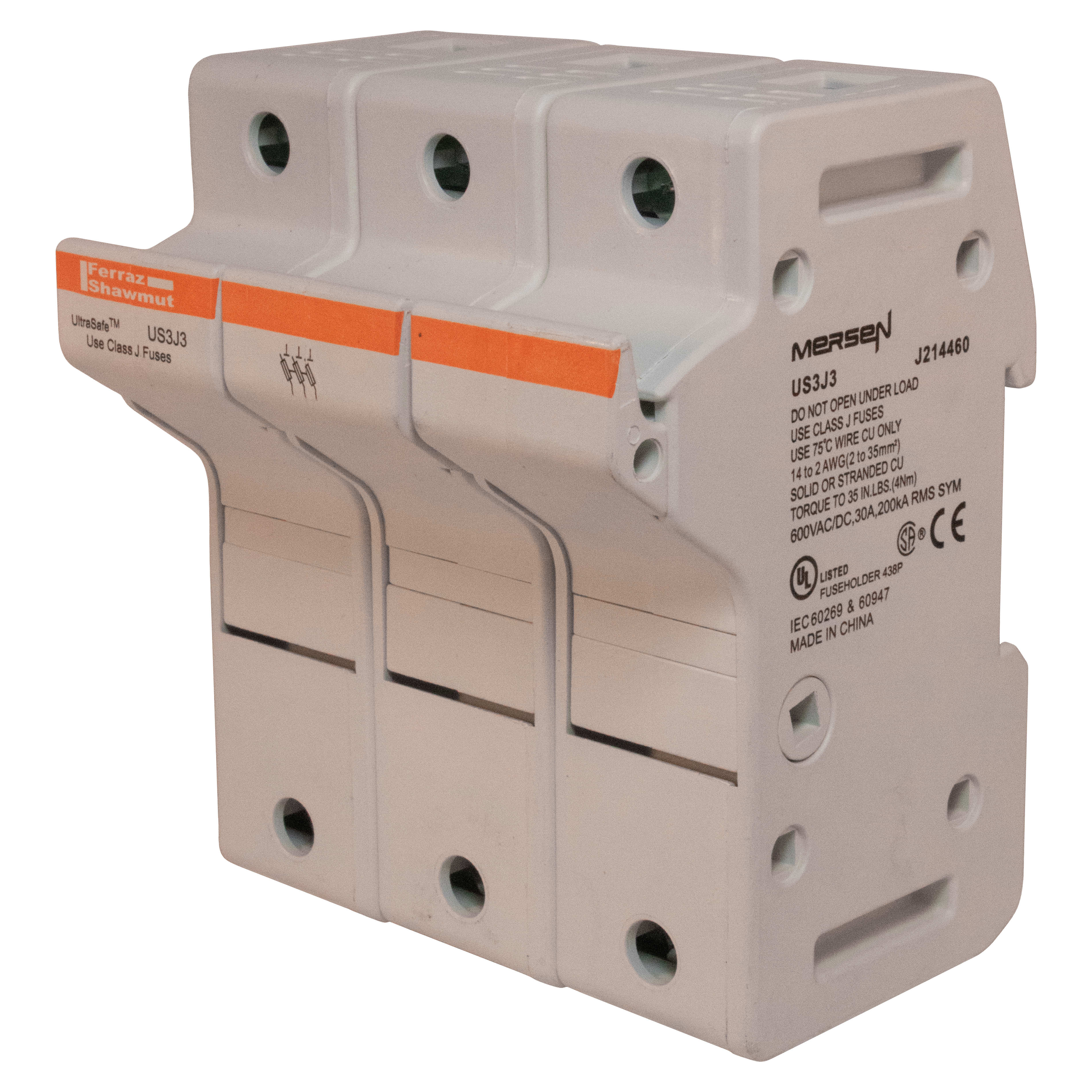 MERSEN ITALIA SPA XESUS3J3 30A J 3P ULTRASAFE