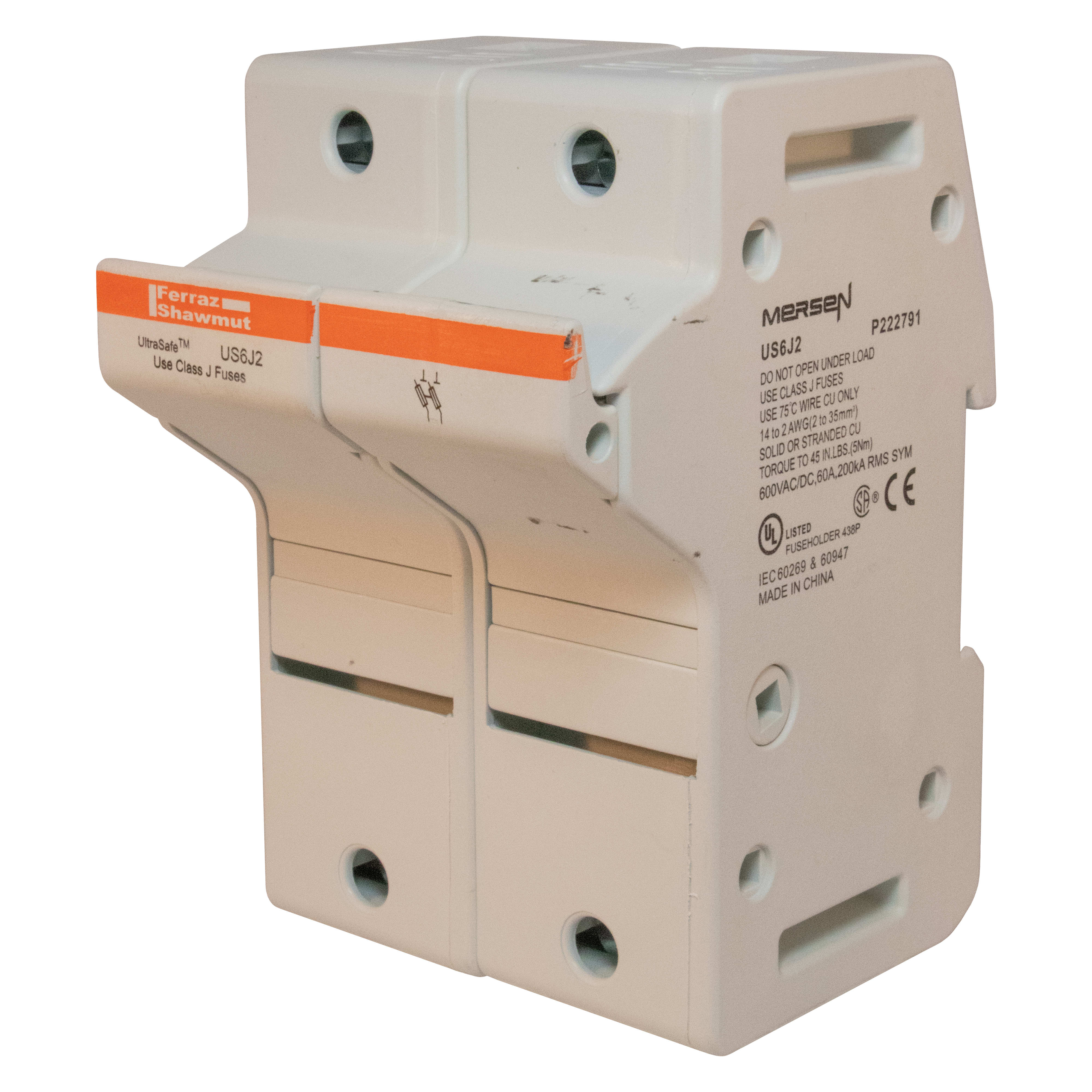 MERSEN ITALIA SPA XESUS6J2 60A J 2P ULTRASAFE