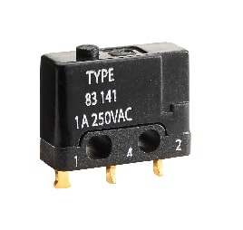 CROUZET CRO83141001 MICROSWITCH, SUB-SUBMINIATURE, 83141 SER