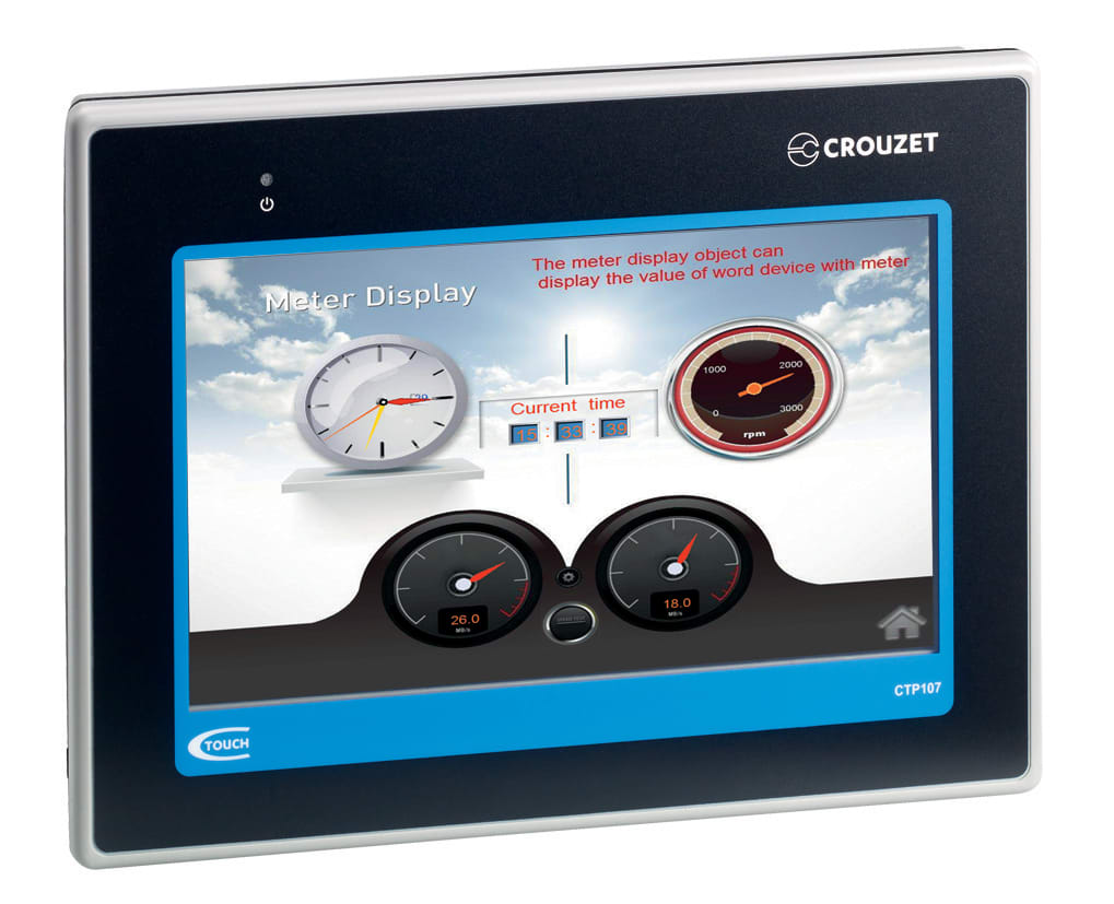 CROUZET CRO88970564 CROUZET TOUCH HMI, CTP107-E ETHERNET, PE