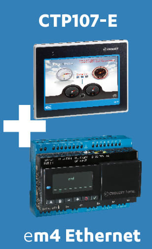 CROUZET CRO88970567 KIT CROUZET TOUCH HMI, CTP107-E ETHERNET