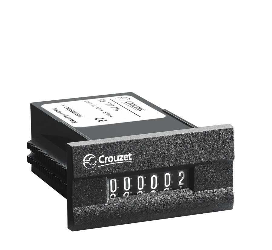 CROUZET CRO99777710 ELECTROMECHANICAL IMPULSE COUNTER CIM48X