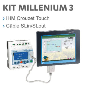CROUZET CRO88970553 KIT CROUZET TOUCH HMI, CTP104N-E ETHERNE