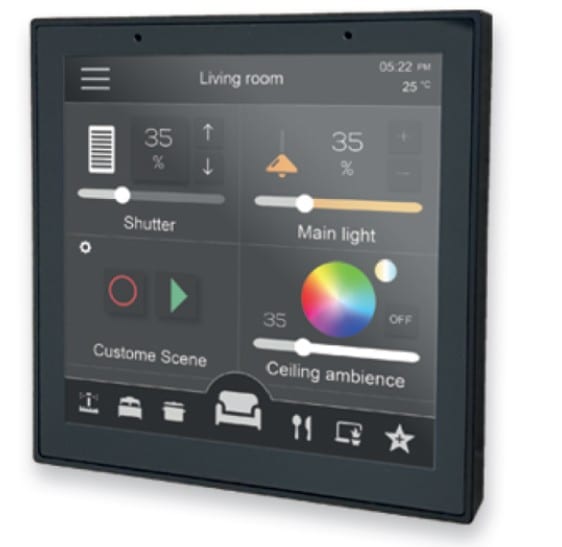 GEWISS GEWTHT110340 PICCOLO TOUCH CONTROL. MULTIFUNZIONE 4