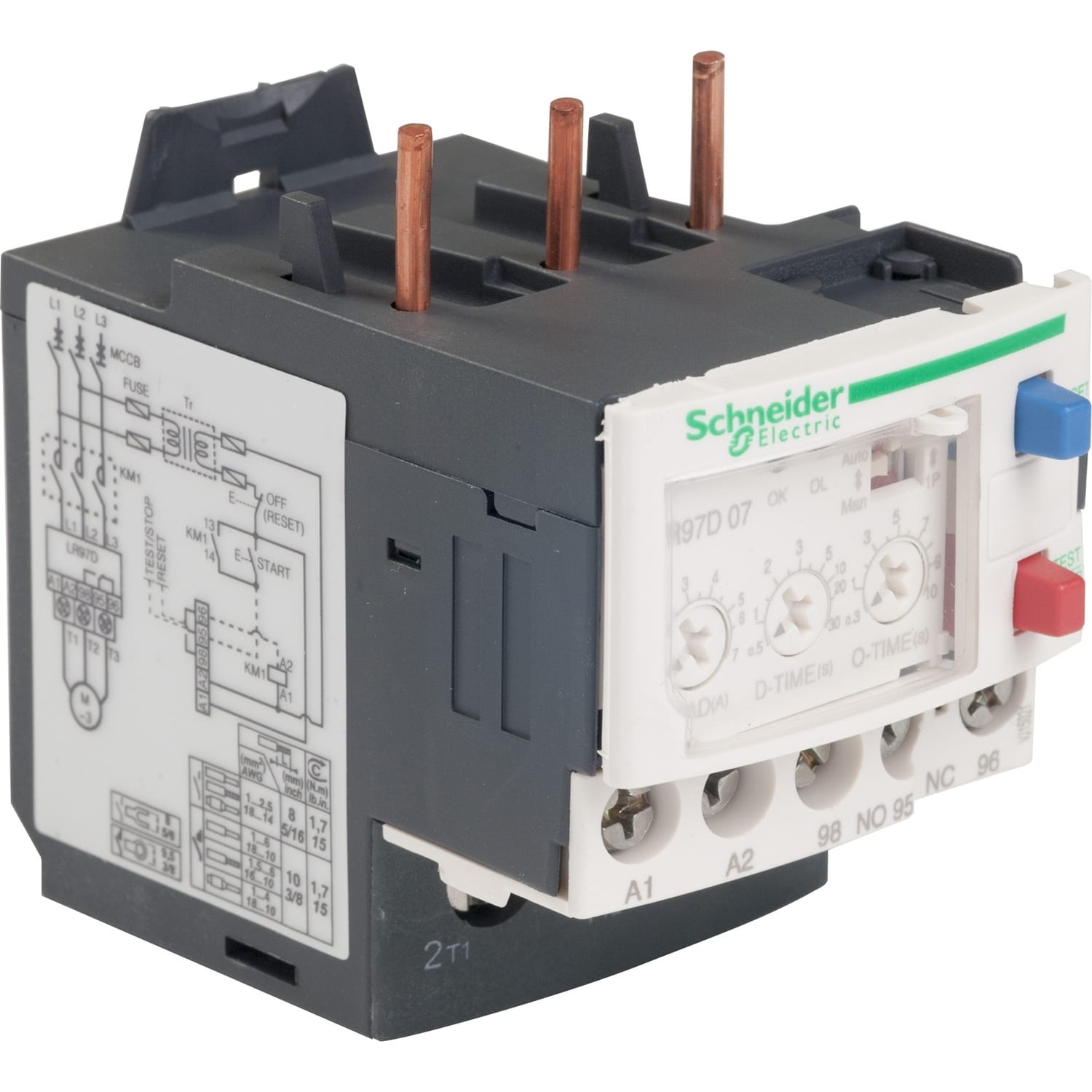 SCHNEIDER ELECTRIC SNRLR97D07M7 RELE ELETTRONICO 1,2-7A