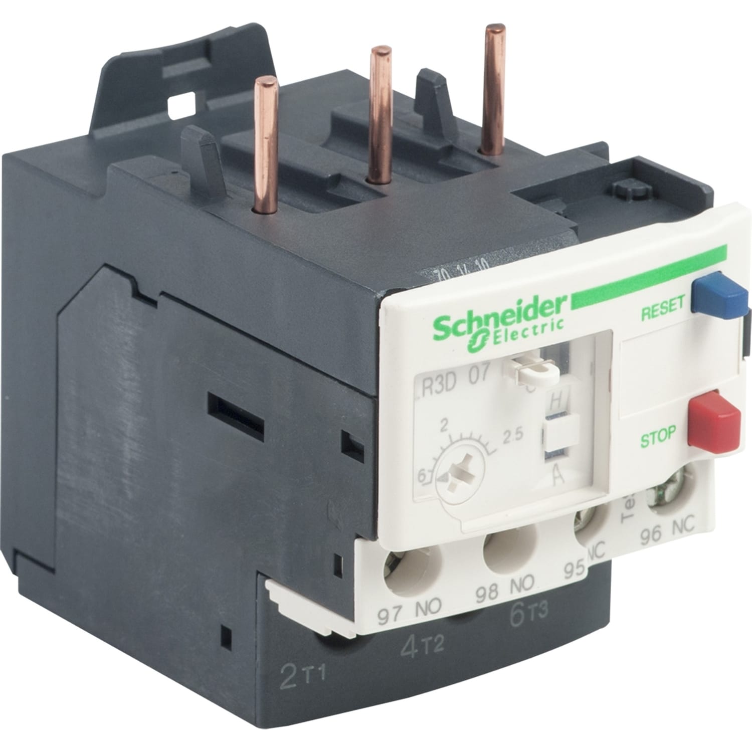 SCHNEIDER ELECTRIC - SNRLR3D07 Relè sovraccarico termico per motore - 01...0,16 A - Classe 10A