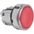 SCHNEIDER ELECTRIC - SNRZB4BH043 Testa pulsante luminoso Ø22 - rosso- per LED universale