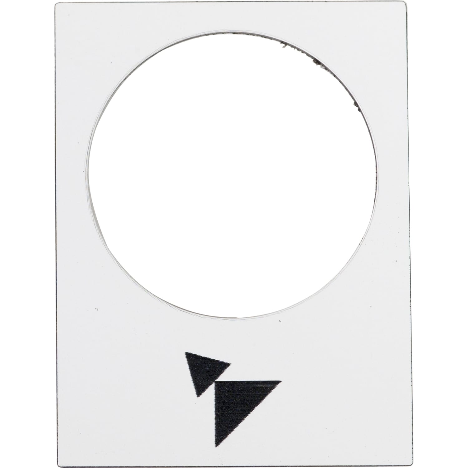 SCHNEIDER ELECTRIC - SNRZB2BY4915 Etichetta - 30×40mm - bianco - avanti, lento-veloce