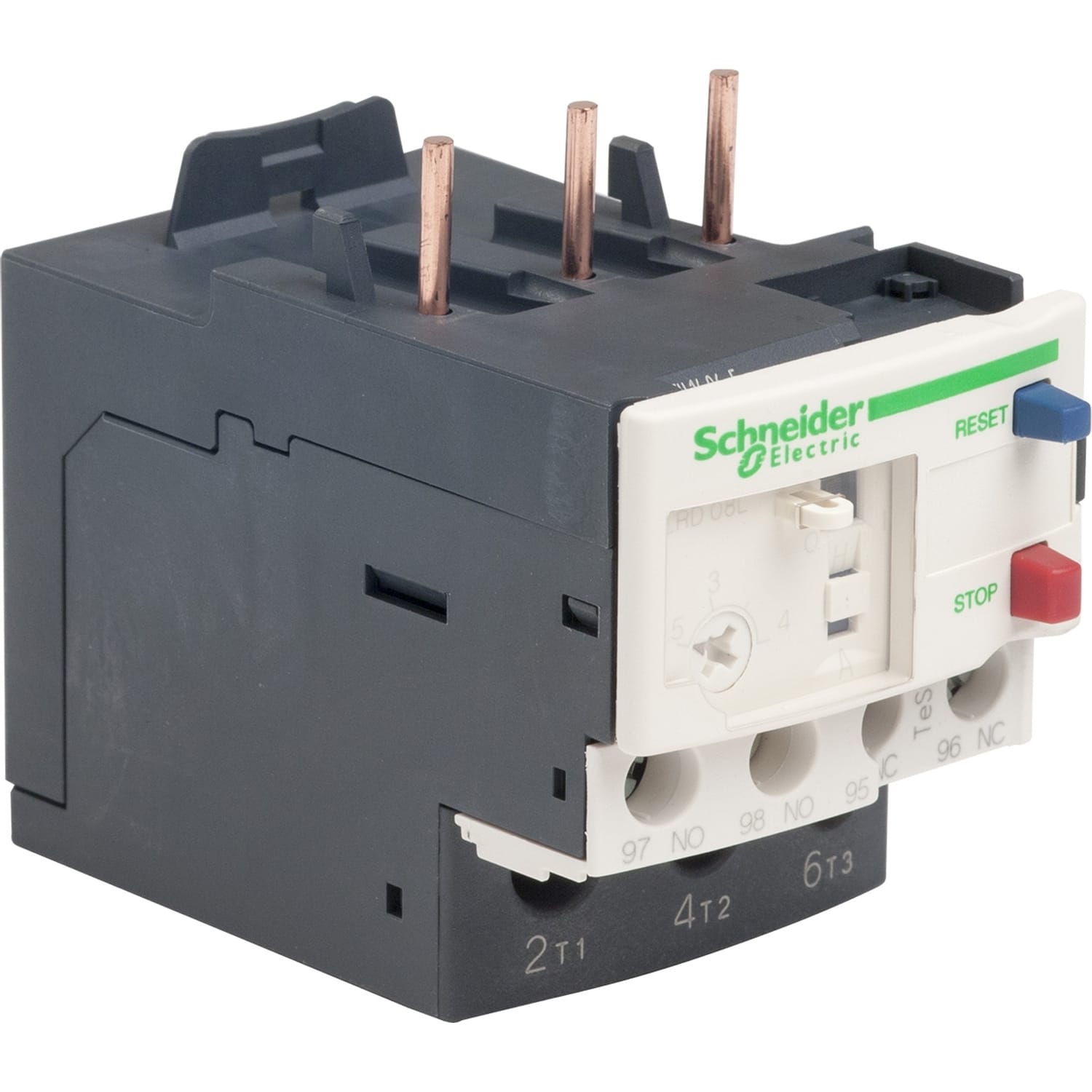 SCHNEIDER ELECTRIC - SNRLRD08L Relè sovraccarico termico per motore TeSys - 2,5….4 A - Classe 20A