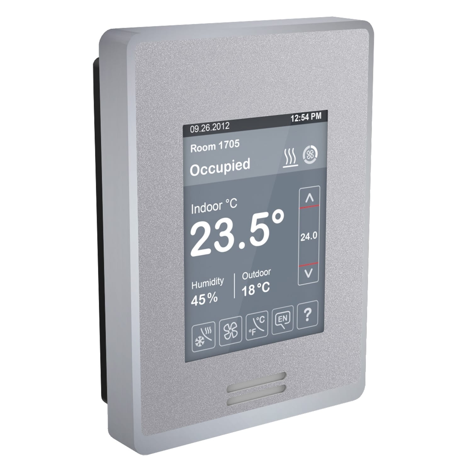 SCHNEIDER ELECTRIC - SNRSER8350A0B00 Controllore ambiente SER8300 BACnet, con RH per applicazioni 230V, grigio
