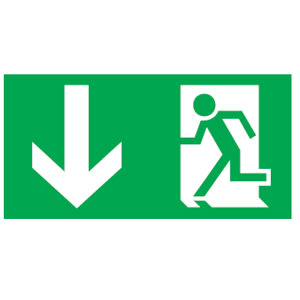 LINERGY SRL - LENA179 PITTOGRAMMA PER STEP FRECCIA BASSO