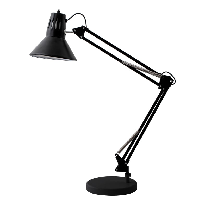 ROSSINI RSSPIX001N LAMPADA DA TAVOLO NERA 1XE27