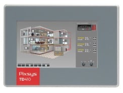 PIXSYS SRL PIXTD410-AD HMI+SOFTPLC CE 4.3 MOVICON 11 CE EL.