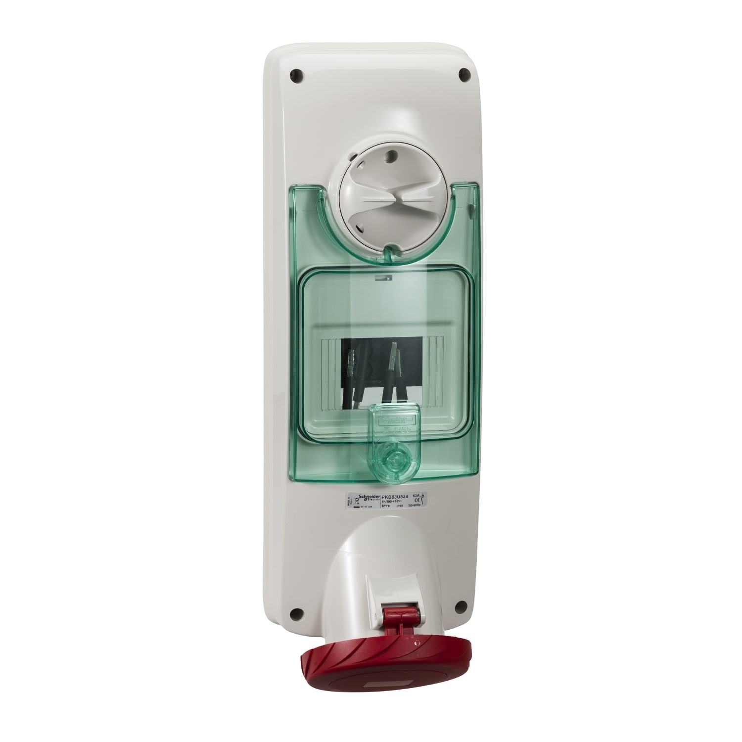 SCHNEIDER ELECTRIC - SNRPKB63U534 Anbausteckdose verriegelt, 63A, 3p+E, 38