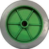 FACAL SRL FAFPL-028 RUOTA D.100X10 VERDE - PRIMA