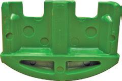 FACAL SRL - FAFPL-039 Piede 80 x 25 maschio verde Prima