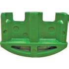 FACAL SRL - FAFPL-039 Piede 80 x 25 maschio verde Prima