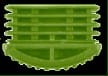 FACAL SRL FAFPL-075 PIEDE BASSO MASCHIO ALETTATO 24X60 EUROB