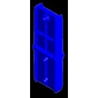 FACAL SRL - FAFPL-343 INNESTO PLASTIFICATO COLORE BLU RAL 50