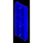 FACAL SRL FAFPL-343 INNESTO PLASTIFICATO COLORE BLU RAL 50