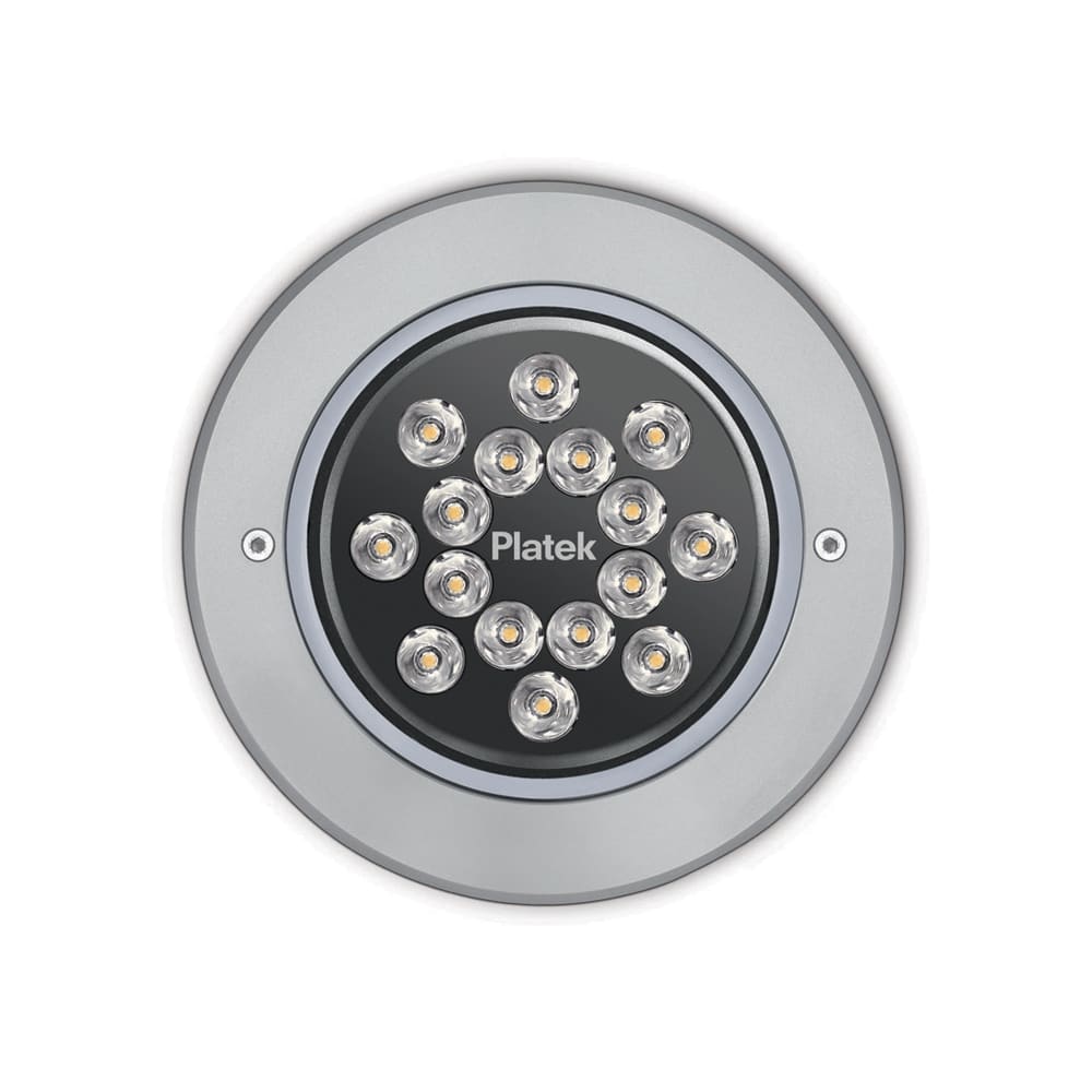 PLATEK LIGHT SRL PLK8306408 MEDIO ANELLO INOX 16W-RGBW WIDE- 350MA