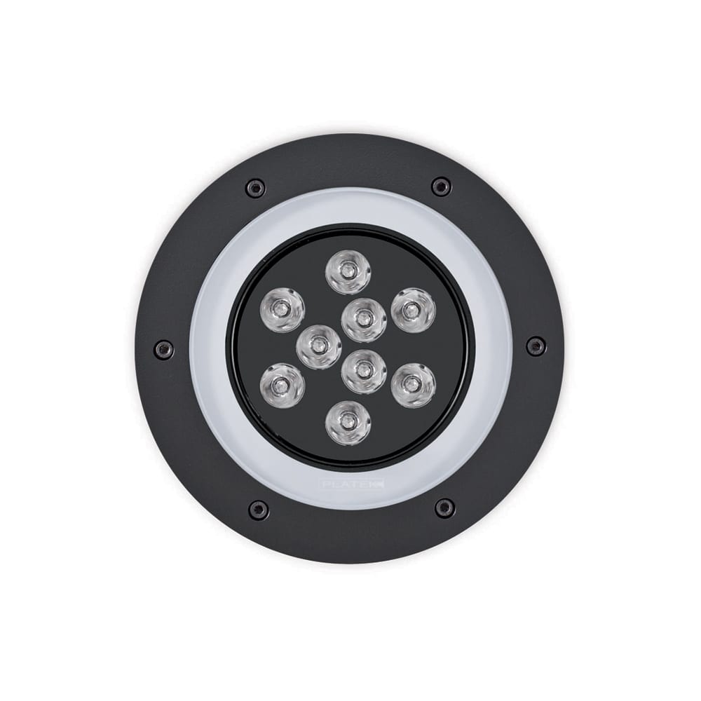 PLATEK LIGHT SRL PLK8405313.01 MEDIO ALLUMINIO (21W-3K) MEDIUM -NERO