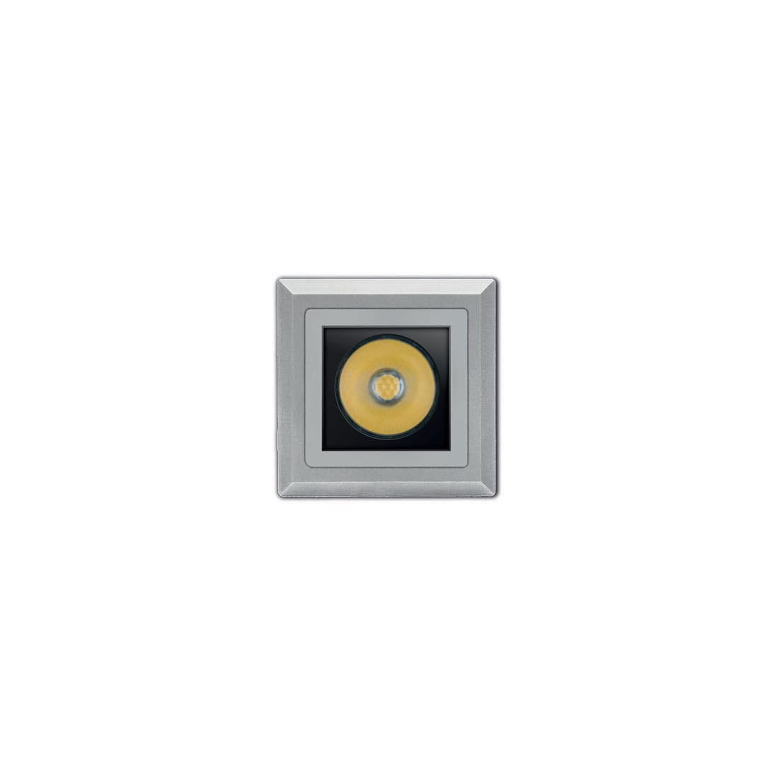 PLATEK LIGHT SRL PLK8470011 NANO FULL INOX SQUARE 2W-3K SPOT- 700MA