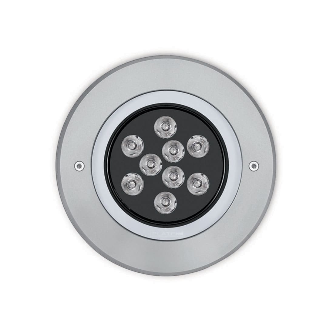 PLATEK LIGHT SRL PLK8481313 MEDIO FULL INOX 9 LED (15W-3K) MEDIUM-24