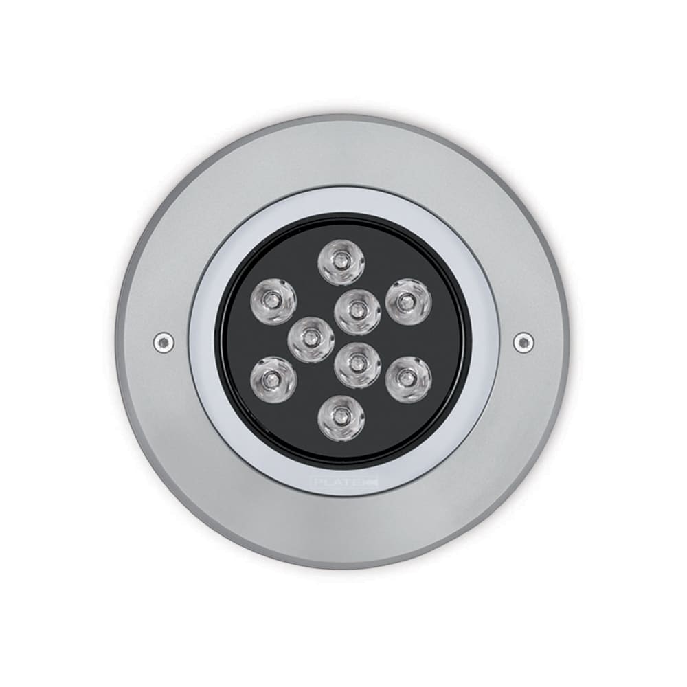 PLATEK LIGHT SRL PLK8481363 MEDIO FULL INOX 9 LED (15W-4K) MEDIUM-24