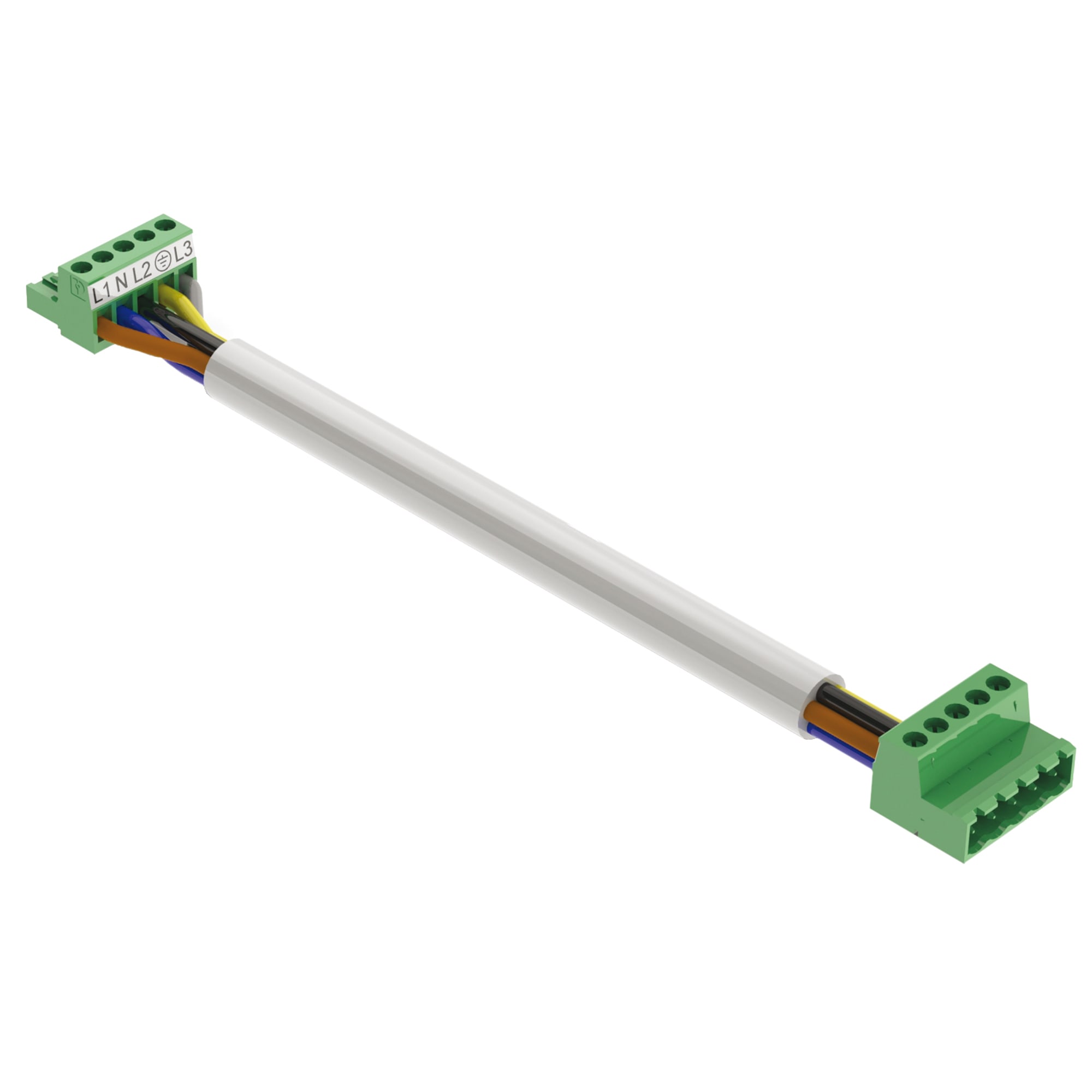 BEGHELLI - BEG20146 LENS FILA CABLE 5P MALE-FEMALE