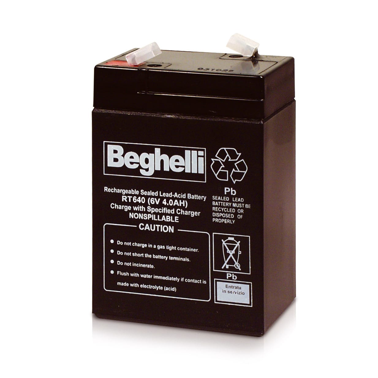 BEGHELLI - BEG8801 PB 6V 4AH PER PORTATILI