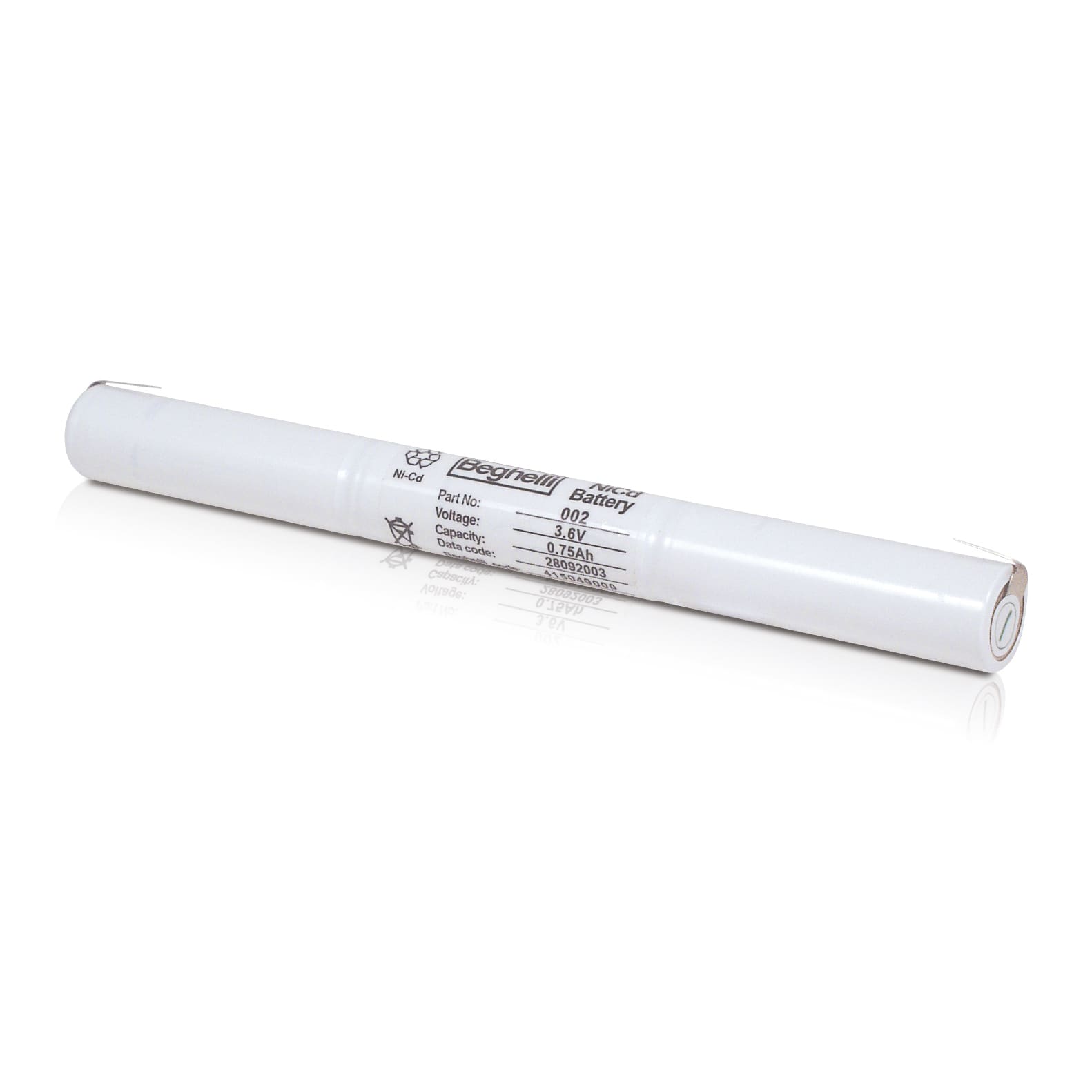 BEGHELLI BEG8815H NC HT 3.6V 0.75AH AA STILO