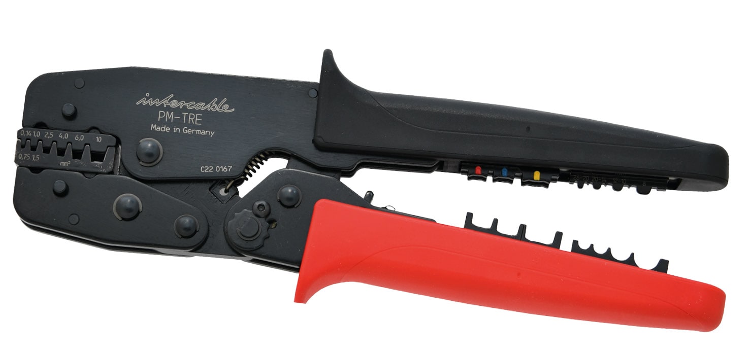 INTERCABLE SRL - INRPM-TRE SET PINZA A CRICCHETTO CON MATRICI INTER