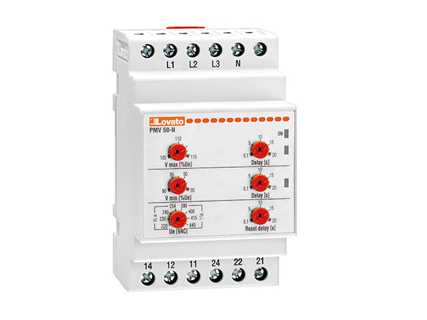 LOVATO LOVPMV50NA440 RELE PROT.RETE 3F/N 380/440V MULTIFUNZ.
