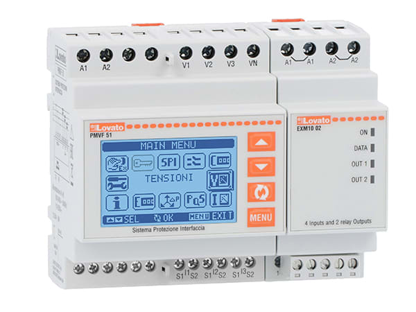 LOVATO LOVPMVF51 RELE PROT.INTERF. CEI 0-21 6 MODULI