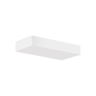 ROSSINI RSSPOL005 APPLIQUE IN GESSO BIANCO GX53 IP20 35CM