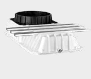 PERFORMANCE IN LIGHT - PRI310252 CONTROCASSA STEEL ROUND MAXI COMP A0575