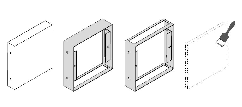 PERFORMANCE IN LIGHT - PRI310450 Anello per personalizzazione FLAT M