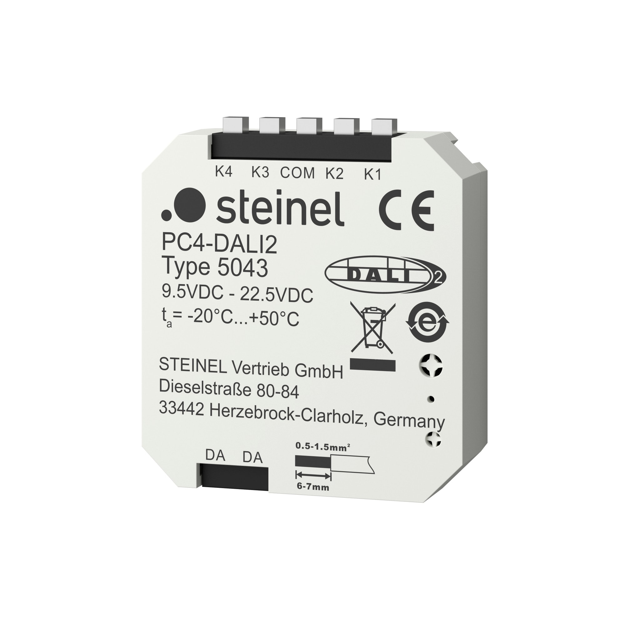 STEINEL ITALIA SRL STX082123 ACCOPPIATORE PULSANTI PC4 DALI2